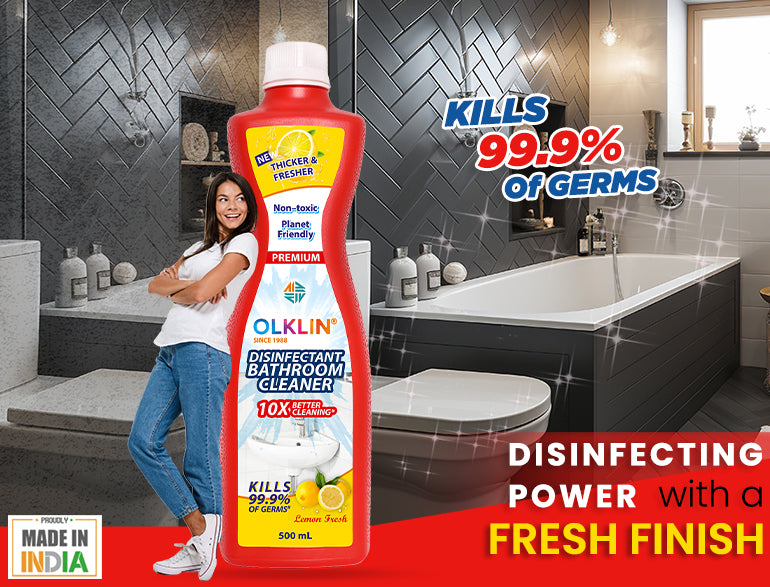 Why choose Olklin Bathroom Cleaner & Freshener