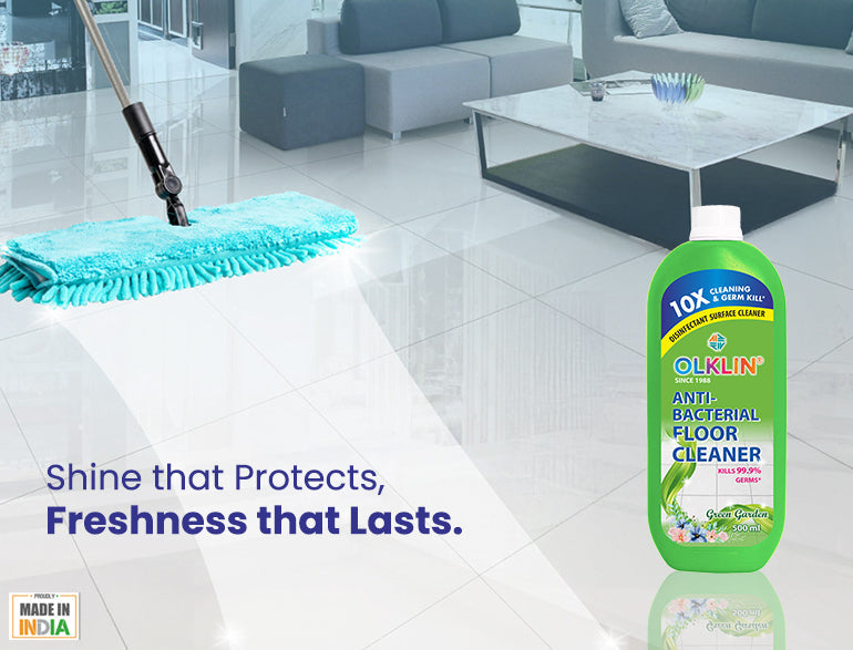 Protect Your Floors & Family with OLKLIN Antibacterial Floor Cleaner