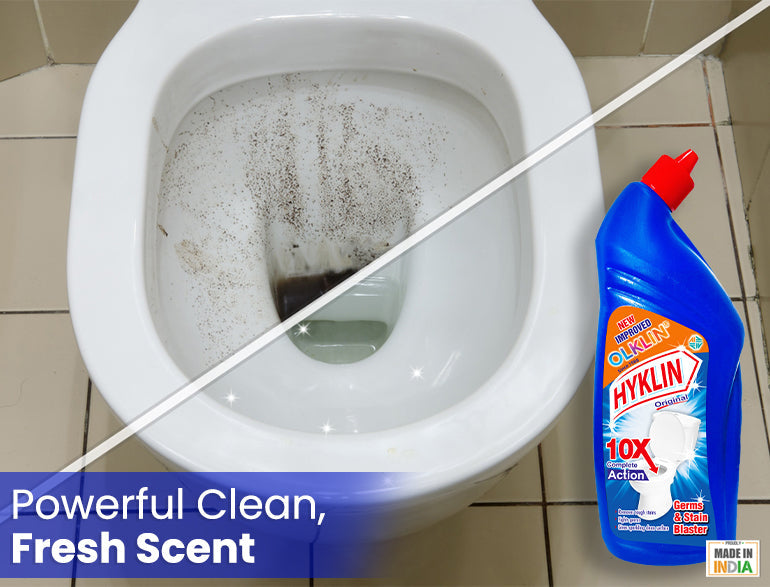 Guarantee a Disinfected Toilet with the Hyklin Toilet Cleaner