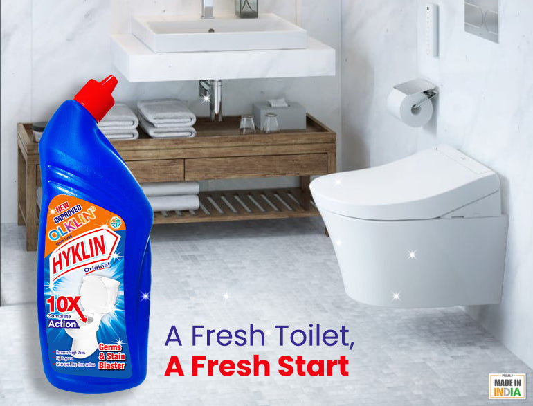 Monsoon Toilet Cleaning Tips: Keep Germs & Odor Away with Hyklin