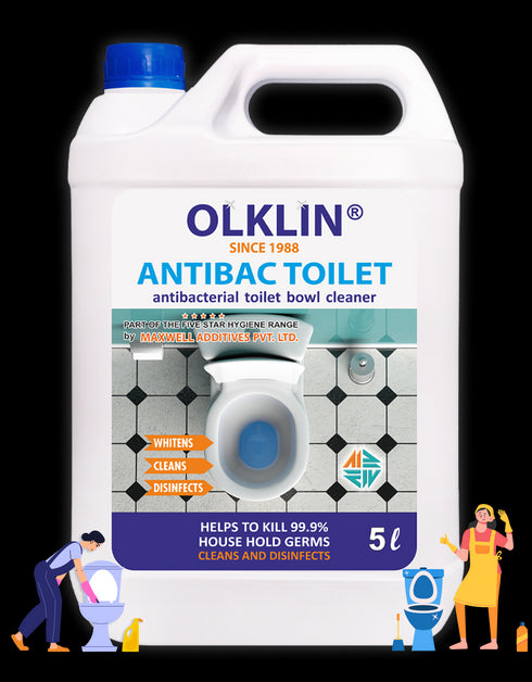 OLKLIN®-ANTIBAC (TOILET, Antibacterial Toilet Bowl Cleaner NO ACID) - Refill