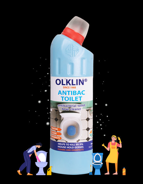 OLKLIN®-ANTIBAC (TOILET, Antibacterial Toilet Bowl Cleaner NO ACID)