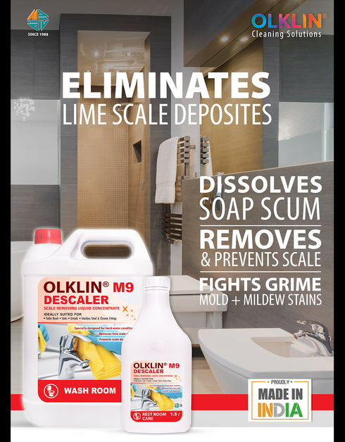 OLKLIN®-M9 DESCALER (Scale Removing Liquid Concentrate)