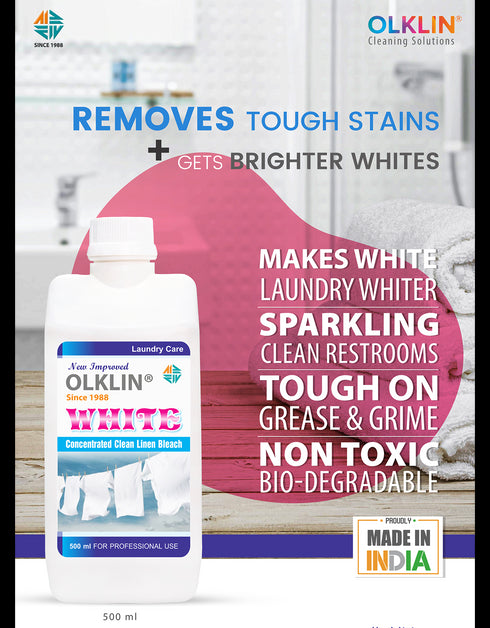 OLKLIN®-WHITE (Concentrated Clean Linen Bleach)
