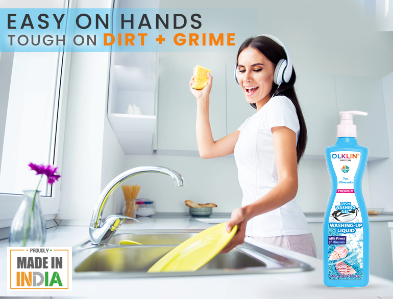 Why Dish washing Liquid is Essential for Kitchen Hygiene – Olklin